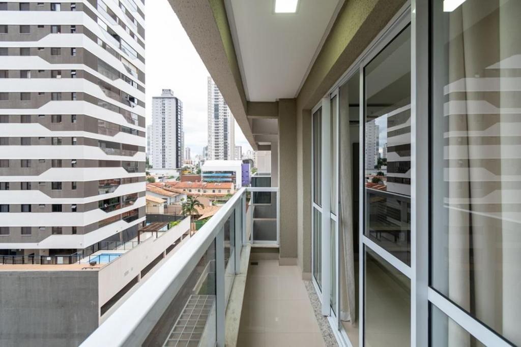Flat Mobiliado No Edificio The Expression - Setor Bueno - Th505 Apartment กัวยาเนีย ภายนอก รูปภาพ